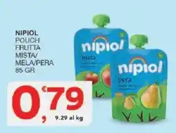 Sisa Nipiol pouch frutta mista mela/pera offerta