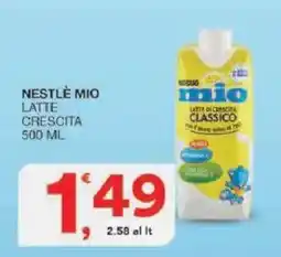 Sisa Nestlé mio latte crescita classico offerta