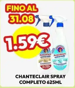 Gemar Detersivi Chanteclair spray anticalcare universale offerta