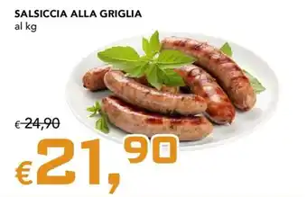 Salsiccia alla griglia