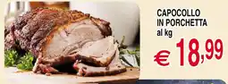 Centro Oceano Capocollo in porchetta offerta