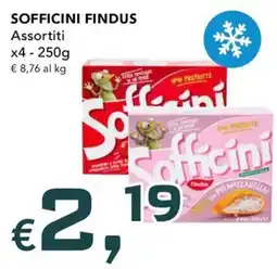 Migross Supermercati e Market Sofficini Findus Assortiti offerta