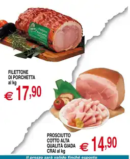 Centro Oceano Filettone di Porchetta Senter offerta