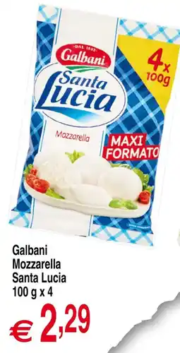 Centro Oceano Galbani Mozzarella Santa Lucia offerta