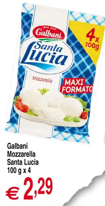 Galbani Mozzarella Santa Lucia