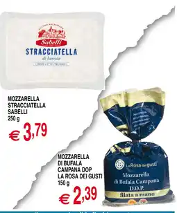 Centro Oceano Mozzarella stracciatella sabelli offerta