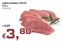 Migross Supermercati e Market Lonza suino a fette offerta