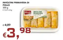 Migross Supermercati e Market Involtini primavera di pollo ducale offerta