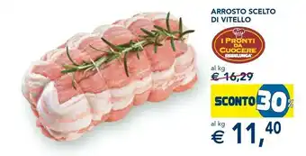 Esselunga Arrosto scelto di vitello offerta