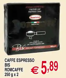 Centro Oceano Caffè espresso bis romcaffe offerta
