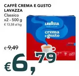 Migross Supermercati e Market Caffè crema e gusto Lavazza Classico offerta