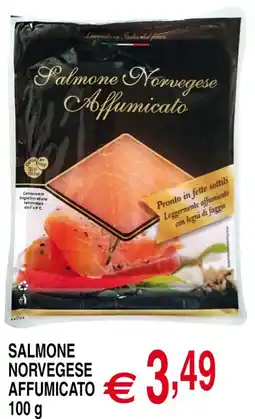 Centro Oceano Salmone Norvegese Affumicato offerta