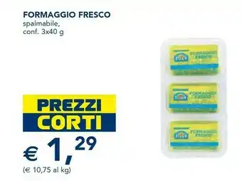 Esselunga Formaggio fresco offerta