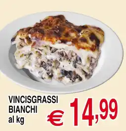 Centro Oceano Vincisgrassi bianchi offerta