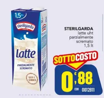 Sterilgarda latte uht parzialmente scremato