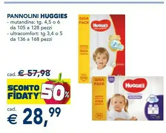 Esselunga Pannolini offerta