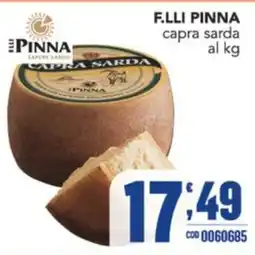 Gruppo di Palo F.LLI PINNA capra sarda offerta