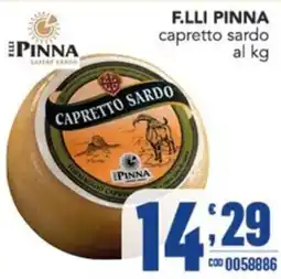 Gruppo di Palo Capretto sardo Pinna offerta