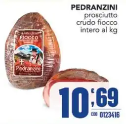 Gruppo di Palo Prosciutto crudo fiocco Pedranzini offerta