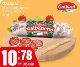Gruppo di Palo Salame galbanetto Galbani offerta