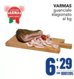 Gruppo di Palo Varmas guanciale stagionato offerta