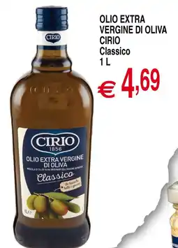 Centro Oceano Olio extra vergine di oliva Classico Cirio offerta
