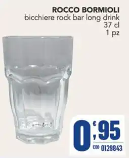 Gruppo di Palo Bicchiere rock bar long drink Rocco Bormioli offerta