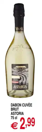 Centro Oceano Dabon cuvée brut Astoria offerta