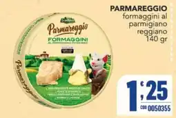 Gruppo di Palo Parmareggio formaggini al parmigiano reggiano offerta