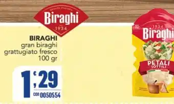 Gruppo di Palo Biraghi gran biraghi grattugiato fresco offerta