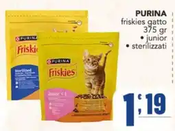Gruppo di Palo Friskies gatto offerta