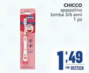 Gruppo di Palo Chicco spazzolino bimba offerta