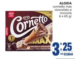 Gruppo di Palo Algida Cornetto Max offerta