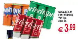 Centro Oceano Coca Cola/Fanta/Sprite offerta