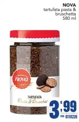 Gruppo di Palo Nova tartufata pasta & bruschetta offerta
