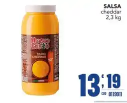 Gruppo di Palo Mucho Gusto salsa cheddar offerta