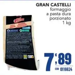 Gruppo di Palo Gran Castelli formaggio a pasta dura porzionato offerta