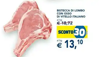 Esselunga Bistecca nella costola di vitello italiano offerta
