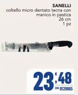 Gruppo di Palo Sanelli coltello micro dentato tecna offerta