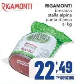 Gruppo di Palo Bresaola stella alpina punta d'anca Rigamonti offerta