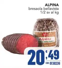 Gruppo di Palo Alpina bresaola bellavista offerta