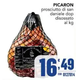 Gruppo di Palo Picaron prosciutto di san daniele dop disossato offerta