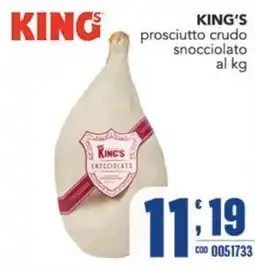 Gruppo di Palo King's prosciutto crudo snocciolato offerta