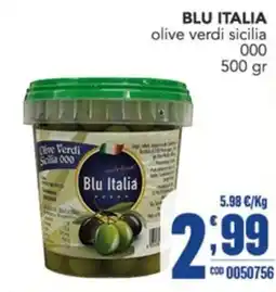 Gruppo di Palo Olive Verdi Sicilia 000 Blu Italia offerta