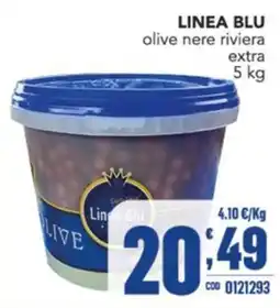 Gruppo di Palo Linea Blu olive nere riviera extra offerta