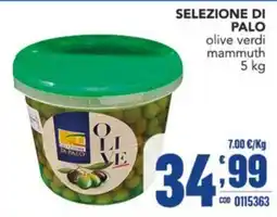 Gruppo di Palo Selezione di Palo olive verdi mammuth offerta