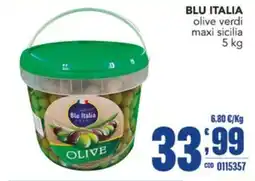 Gruppo di Palo Blu Italia olive verdi offerta