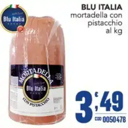 Gruppo di Palo Mortadella Blu Italia con pistacchio offerta