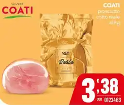 Gruppo di Palo Coati prosciutto cotto reale offerta