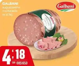 Gruppo di Palo Galbani augustissima mortadella offerta